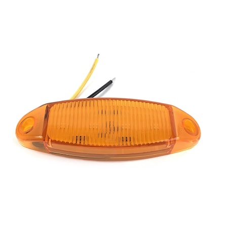Peterson Lamp, Led Clearance/Marker, Side, Amber, Mfg Pack M178A